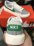 Authentic Nike Blazer Low White/Grey/Green