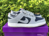 Authentic Nike SB Dunk Low Grey/Black/Red