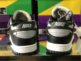 Authentic Off-White x Nike SB Dunk Low Grey/Black/White GS