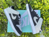 Authentic Nike SB Dunk Low Black/Wolf Grey GS