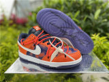 Authentic Nike SB Dunk Low Violet Blend Bold Orange GS