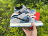 Authentic Nike SB Dunk Low Wolf Grey/Violet GS