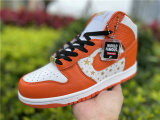 Authentic Supreme x Nike SB Dunk High “Stars Orange”