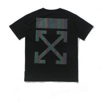 OFF-WHITE short round collar T-shirt S-XXL (44)