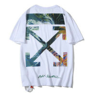 OFF-WHITE short round collar T-shirt M-XXL (92)