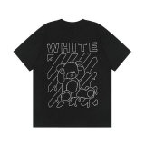 OFF-WHITE short round collar T-shirt M-XXL (35)