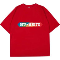 OFF-WHITE short round collar T-shirt S-XXL (66)