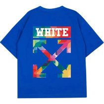 OFF-WHITE short round collar T-shirt S-XXL (73)