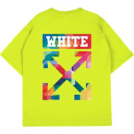 OFF-WHITE short round collar T-shirt S-XXL (79)