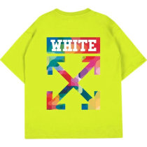 OFF-WHITE short round collar T-shirt S-XXL (79)