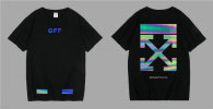 OFF-WHITE short round collar T-shirt S-XXL (26)
