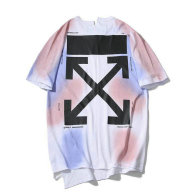 OFF-WHITE short round collar T-shirt M-XXL (84)