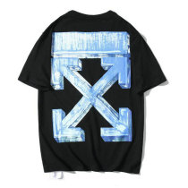 OFF-WHITE short round collar T-shirt M-XXL (102)