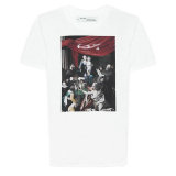 OFF-WHITE short round collar T-shirt S-XXL (47)