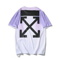 OFF-WHITE short round collar T-shirt M-XXL (82)