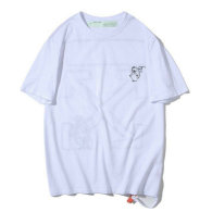 OFF-WHITE short round collar T-shirt M-XXL (77)