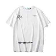 OFF-WHITE short round collar T-shirt M-XXL (11)