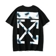 OFF-WHITE short round collar T-shirt M-XXL (44)
