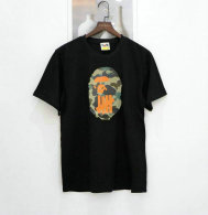 BAPE short round collar T-shirt M-XXL (58)
