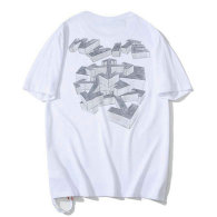 OFF-WHITE short round collar T-shirt M-XXL (119)