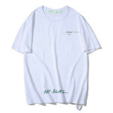 OFF-WHITE short round collar T-shirt M-XXL (70)