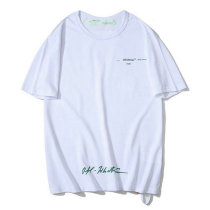 OFF-WHITE short round collar T-shirt M-XXL (70)