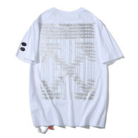 OFF-WHITE short round collar T-shirt M-XXL (80)
