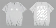 OFF-WHITE short round collar T-shirt S-XXL (11)