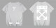 OFF-WHITE short round collar T-shirt S-XXL (31)