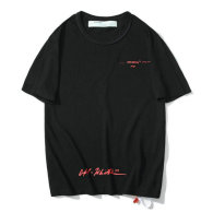OFF-WHITE short round collar T-shirt M-XXL (99)