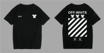 OFF-WHITE short round collar T-shirt S-XXL (38)