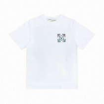 OFF-WHITE short round collar T-shirt S-XXL (40)
