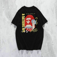 BAPE short round collar T-shirt M-XXL (55)