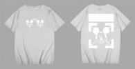 OFF-WHITE short round collar T-shirt S-XXL (34)