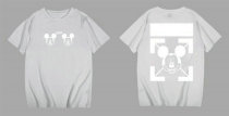 OFF-WHITE short round collar T-shirt S-XXL (34)