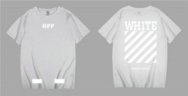 OFF-WHITE short round collar T-shirt S-XXL (4)