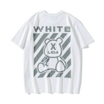 OFF-WHITE short round collar T-shirt M-XXL (60)