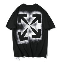 OFF-WHITE short round collar T-shirt M-XXL (94)