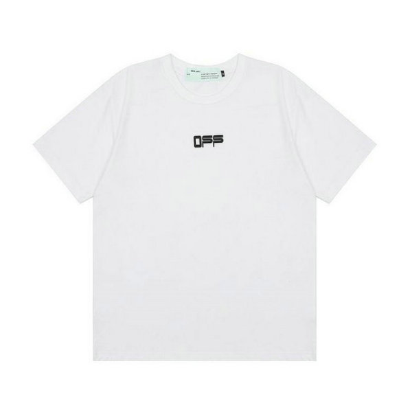OFF-WHITE short round collar T-shirt M-XXL (7)