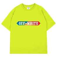 OFF-WHITE short round collar T-shirt S-XXL (57)