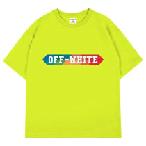 OFF-WHITE short round collar T-shirt S-XXL (57)