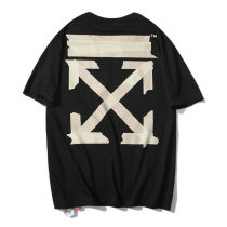 OFF-WHITE short round collar T-shirt M-XXL (124)