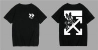 OFF-WHITE short round collar T-shirt S-XXL (55)