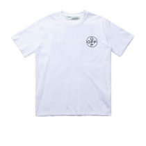 OFF-WHITE short round collar T-shirt S-XXL (3)