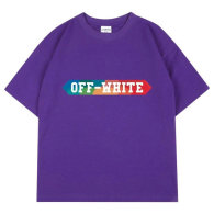 OFF-WHITE short round collar T-shirt S-XXL (63)