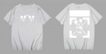 OFF-WHITE short round collar T-shirt S-XXL (35)