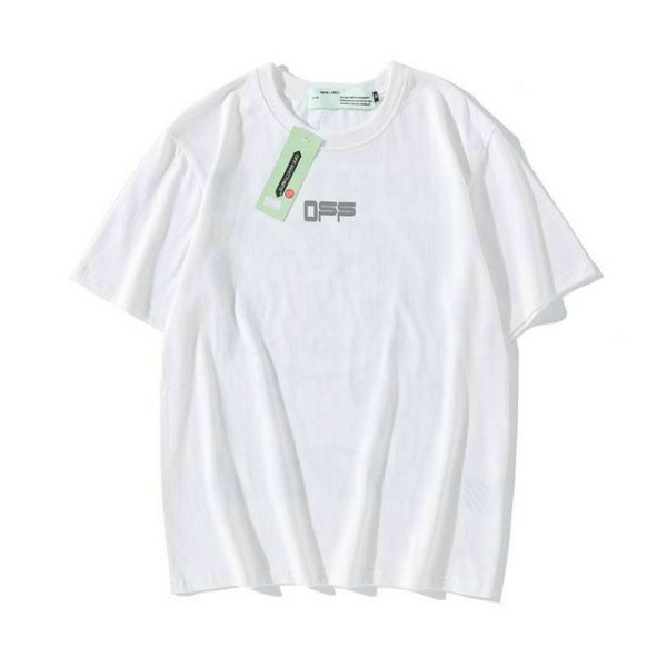 OFF-WHITE short round collar T-shirt M-XXL (58)