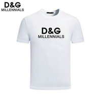 D&G short round collar T-shirt M-XXXL (46)