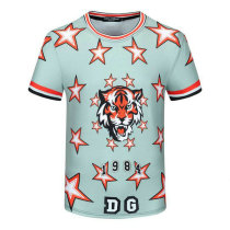 D&G short round collar T-shirt M-XXXL (16)