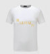 Balmain short round collar T-shirt M-XX002